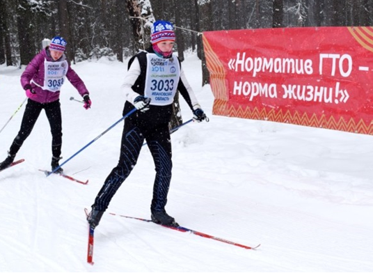 Бег на лыжах (ходьба на лыжах, передвижение на лыжах)  1 км, 2 км, 3 км, 5км.